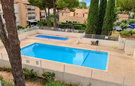 Appartement au Grau d'Agde avec piscine, à 700 m de la plage : photo 11