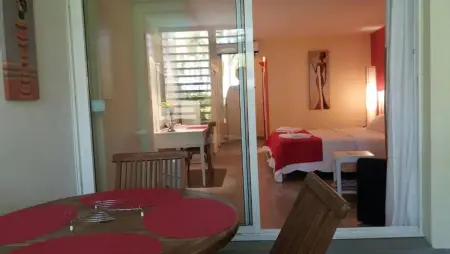 Studio 43 m² vue mer, terrasse privée, Le Gosier : photo 4