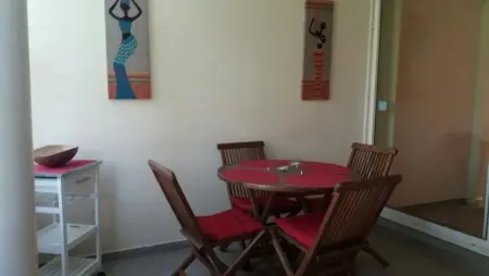 Studio 43 m² vue mer, terrasse privée, Le Gosier : photo 7