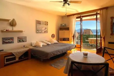 Appartement avec balcon et piscine à Oggebbio, lac Majeur : photo 12