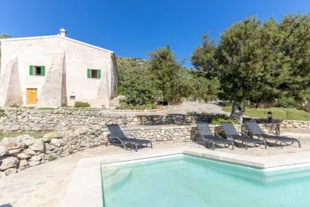 Finca avec piscine et cheminée à Alcudia, 8 personnes : photo 2