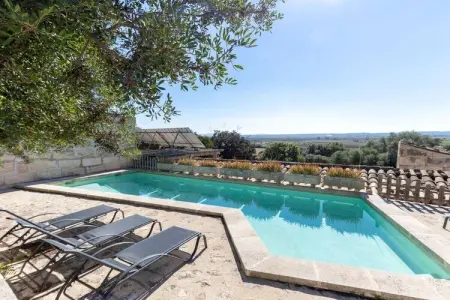 Finca avec piscine et cheminée à Alcudia, 8 personnes : photo 4