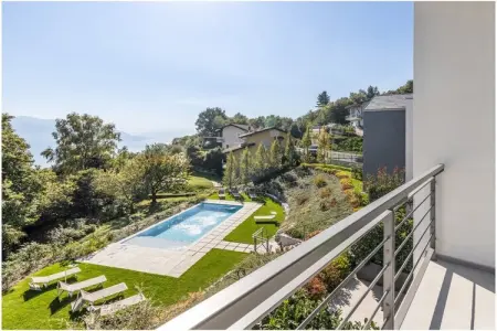 Appartement Alba avec piscine et vue lac à Trarego Viggiona : photo 9