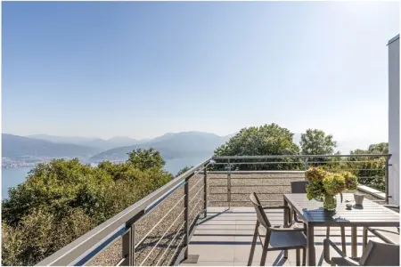 Appartement Alba avec piscine et vue lac à Trarego Viggiona : photo 13