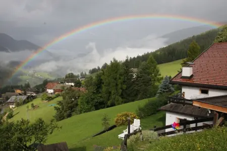 Maison Pavel avec terrasse et vue Dolomites, Sankt Ulrich : photo 12