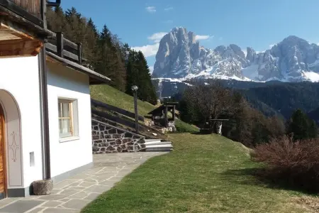 Maison Pavel avec terrasse et vue Dolomites, Sankt Ulrich : photo 22