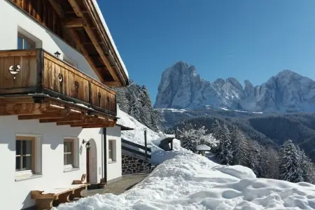 Maison Pavel avec terrasse et vue Dolomites, Sankt Ulrich : photo 23