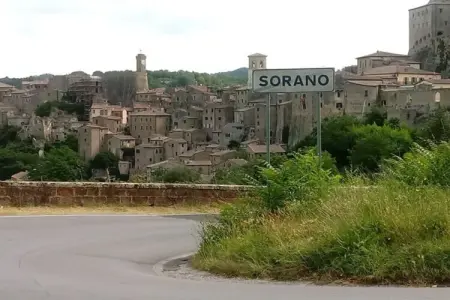 Gîte avec piscine et vue sur la campagne à Montebuono, Sorano : photo 45