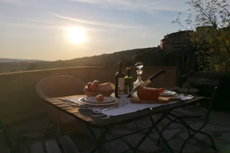 Maison champêtre avec pataugeoire privée à Seggiano, Toscane : photo 4