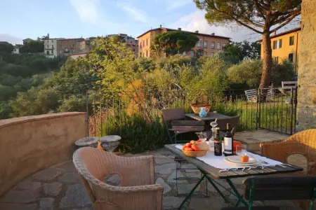 Maison champêtre avec pataugeoire privée à Seggiano, Toscane : photo 7
