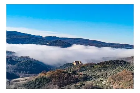Maison champêtre avec pataugeoire privée à Seggiano, Toscane : photo 20