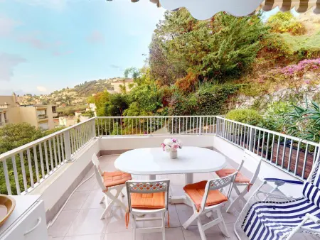 Studio climatisé avec terrasse - 2 pers., Appartement 3 personnes à Menton : photo 2