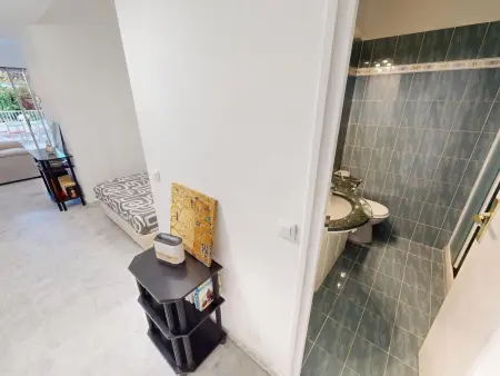 Studio climatisé avec terrasse - 2 pers., Appartement 3 personnes à Menton : photo 9