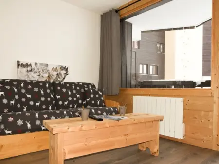 Appartement balcon vue montagne - 4 pers., Appartement 5 personnes à Montgenèvre : photo 1