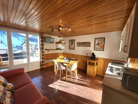 Studio sud avec parking - Montgenèvre, Appartement 4 personnes à Montgenèvre : photo 2