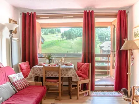 Studio 26 m² vue pistes à Montgenèvre, 4 personnes : photo 3