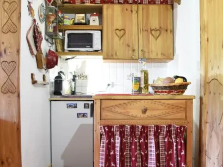 Studio 26 m² vue pistes à Montgenèvre, 4 personnes : photo 4