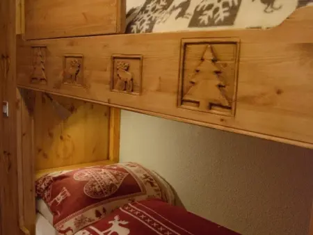 Studio 26 m² vue pistes à Montgenèvre, 4 personnes : photo 8