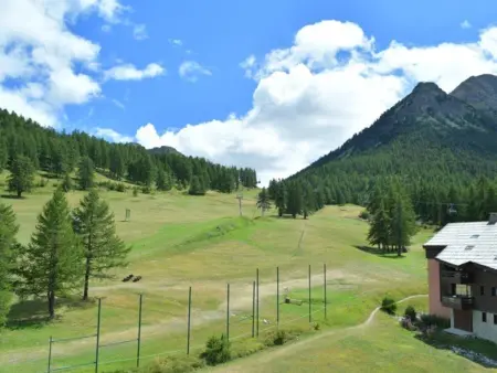 Studio 26 m² vue pistes à Montgenèvre, 4 personnes : photo 10