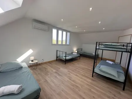 Gîte Le Paddock à Diou : 15 couchages, climatisé, animaux admis : photo 22