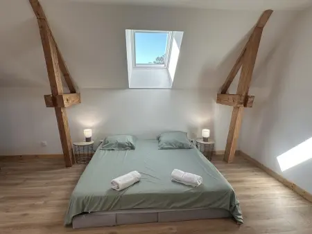 Gîte Le Paddock à Diou : 15 couchages, climatisé, animaux admis : photo 28