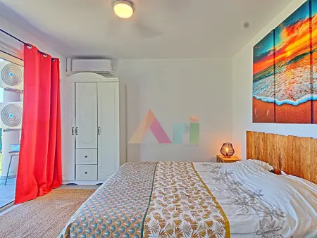 Appartement avec jardin privatif et cocotier à Saint-Martin : photo 6