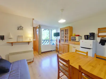 Studio lumineux aux Rousses - 4 pers., Appartement 4 personnes à Les Rousses : photo 4