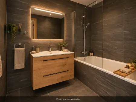 Appartement avec vue montagne - 3 pers., Appartement 3 personnes à Les Deux Alpes : photo 4