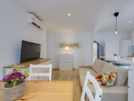 Appartement cosy climatisé, vue océan, Appartement 2 personnes à Benagil : photo 1