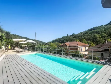 Maison avec piscine privée et vue montagne à Molini di Prelà : photo 12