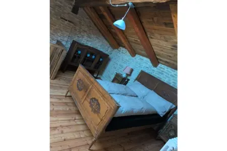 Maison de vacances en duplex à Cerretto Langhe, cheminée et jardin : photo 4