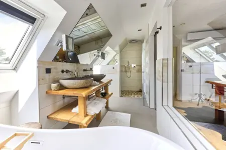 Villa Ty Arvorig 5 étoiles, spa privé, bord de mer à Brignogan : photo 40