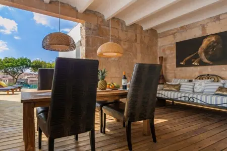 186923, Maison de vacances à Sineu avec piscine : photo 6