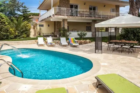 84813, Maison de vacances à Tordera avec piscine : photo 1