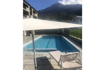 Casa Rosy : appartement vue lac de Côme à Colico, piscine : photo 3