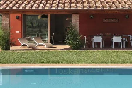 Maison avec piscine et oliviers près de Lucques, 9 personnes : photo 3