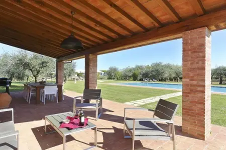 Maison avec piscine et oliviers près de Lucques, 9 personnes : photo 5