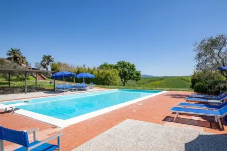 Maison avec piscine et jardin au domaine Il Gattero, Peccioli : photo 2
