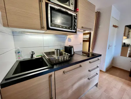 Studio proche télécabine de Morillon, Appartement 4 personnes à Morillon : photo 4