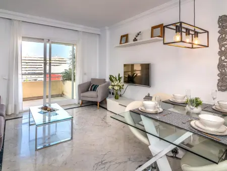 Appartement lumineux vue mer - 6 pers., Appartement 4 personnes à Marbella : photo 21