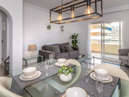 Appartement lumineux vue mer - 6 pers., Appartement 4 personnes à Marbella : photo 23