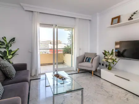 Appartement lumineux vue mer - 6 pers., Appartement 4 personnes à Marbella : photo 24