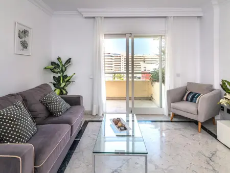 Appartement lumineux vue mer - 6 pers., Appartement 4 personnes à Marbella : photo 25