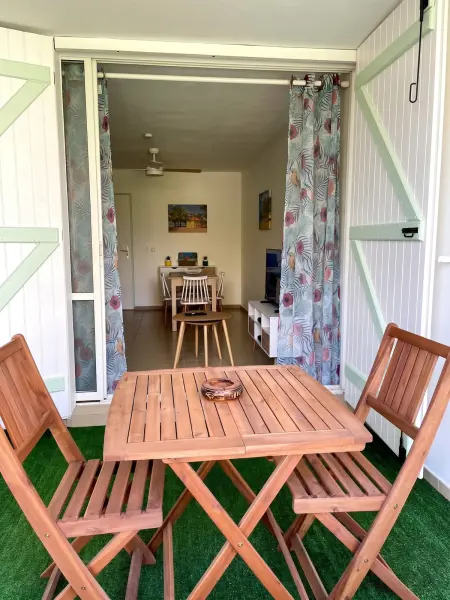 Appartement Sainte-Anne 47 m² terrasse, Appartement 4 personnes à Sainte Anne : photo 4