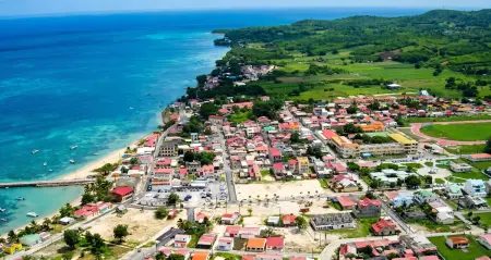Studio avec piscine privée et clim à Capesterre-de-Marie-Galante : photo 18