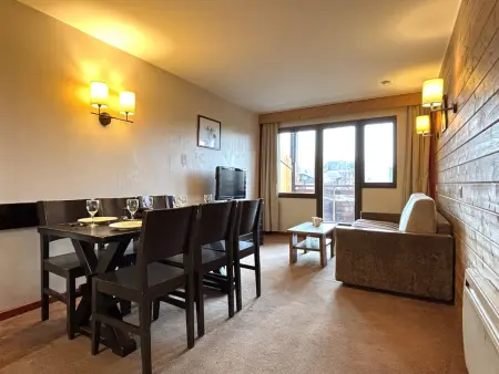 Appartement 2 chambres, 2 balcons Sud-Est, pistes à 100 m à Avoriaz : photo 4