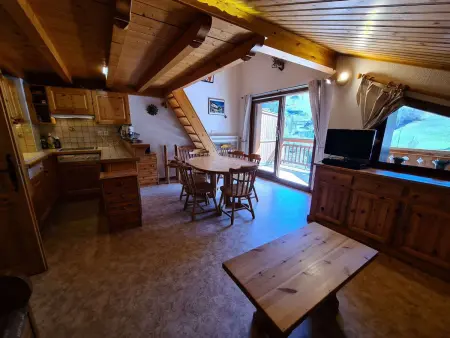 Appartement T4 exposé sud à Arêches-Beaufort, 6 pers. : photo 9