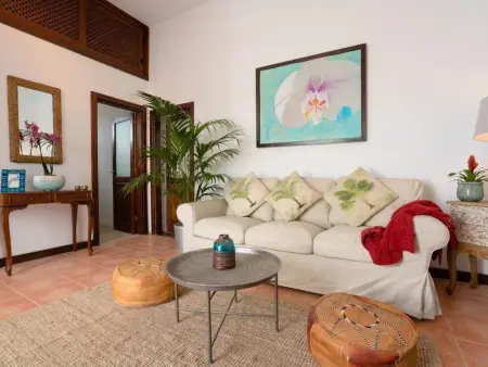 Maison de village avec jardin tropical privé et grill à Guatiza : photo 19