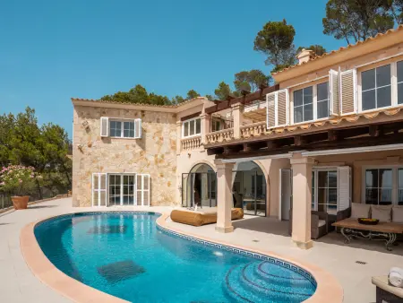 Villa Iris à Andratx : piscine privée, vue mer, 10 personnes : photo 4