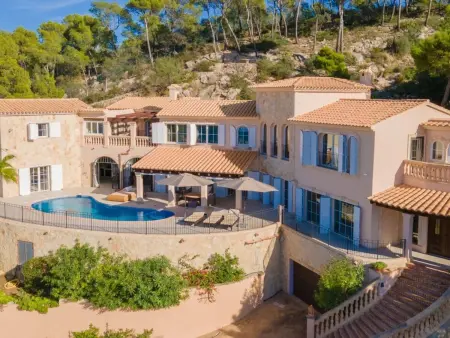 Villa Iris à Andratx : piscine privée, vue mer, 10 personnes : photo 5